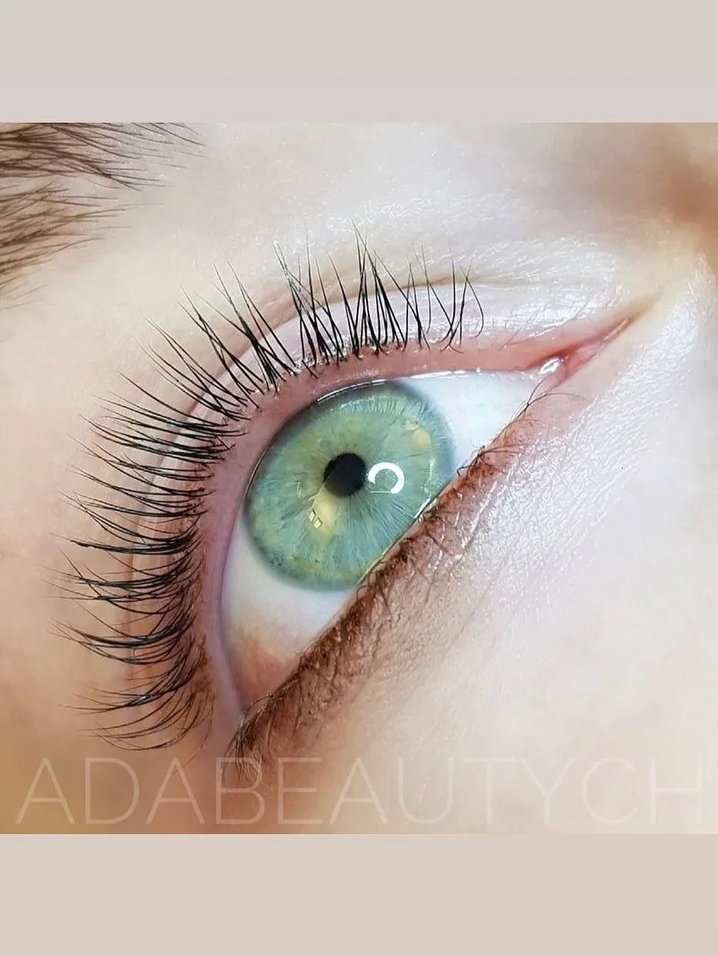 Wimpernlifting Resultat